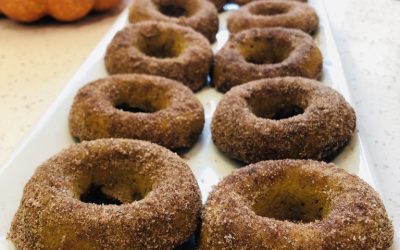 Pumpkin Spice Donuts