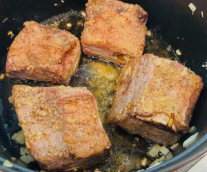braised short ribs