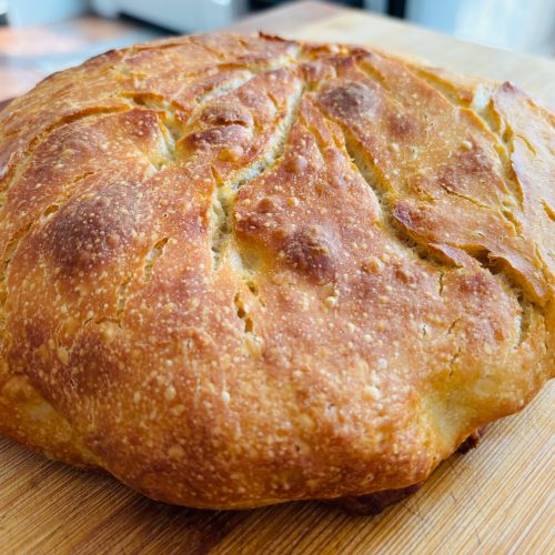 Quick Rustic Dutch Oven Bread